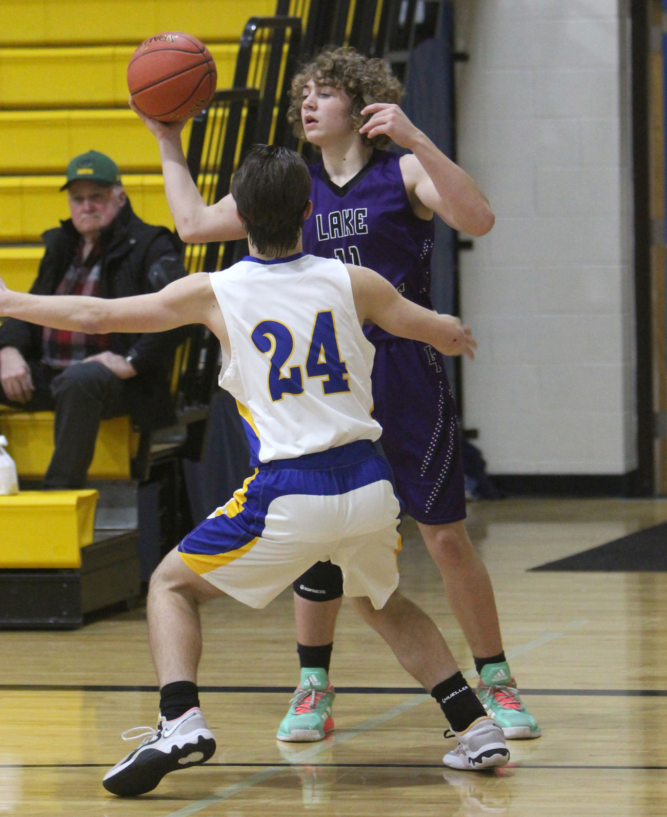 Lake Holcombe at Cornell boys basketball 1-14-22